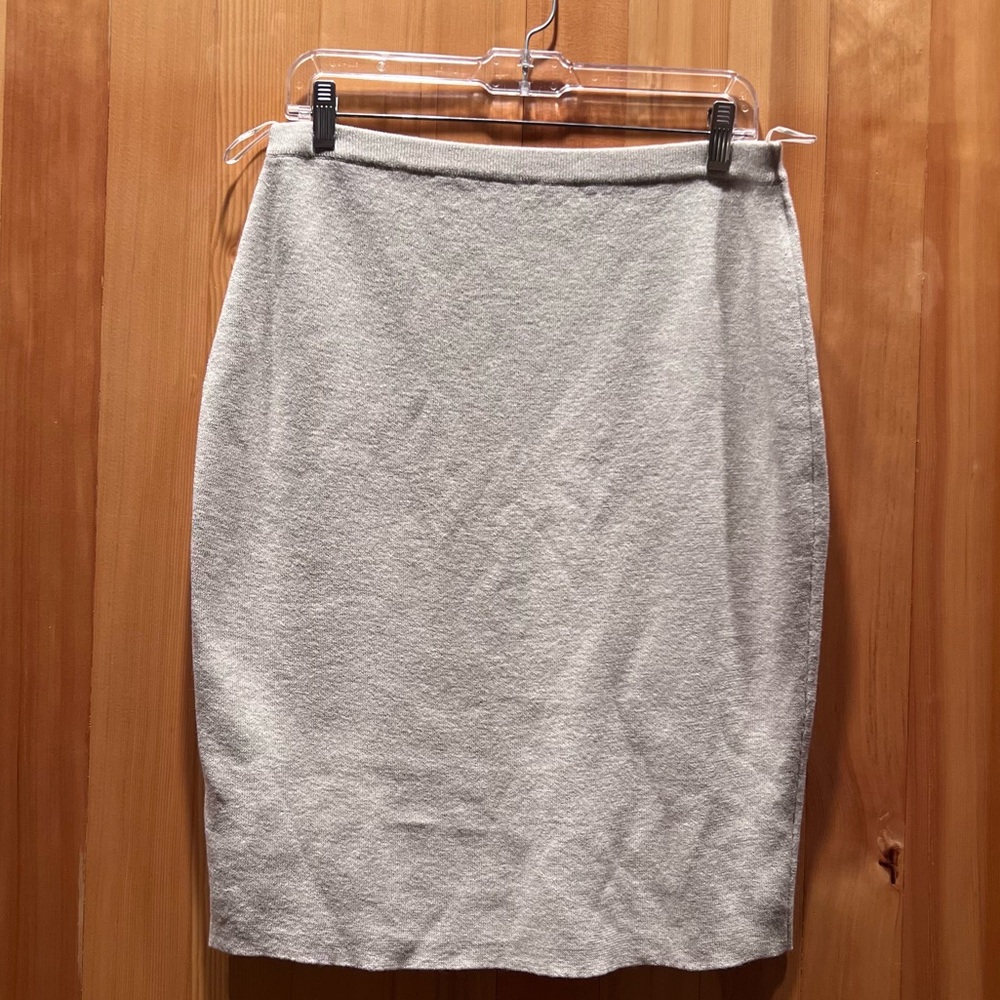 Eileen Fisher Women's Cream knit style Skirt